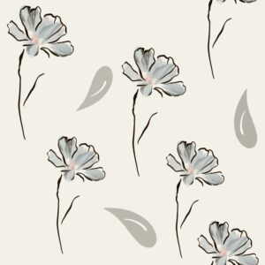 ethereal fauna blue blooms cw02