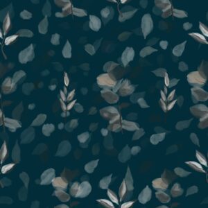 Collections grey blooms deep teal