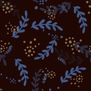 Collections winter watcher leaves in gold cw04
